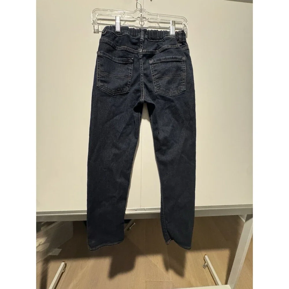Children’s Place Boy’s Blue Stretch  Denim Straight  Droites Leg Sz 12